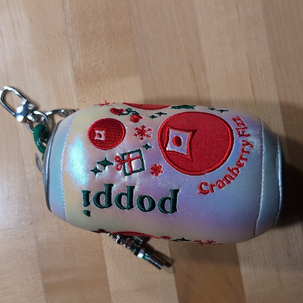 poppi Limited Edition Bag Charm Keychain NWOT